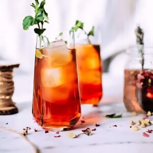 NATIVE TASTE LEMONGRASS , HWENTIA , HIBISCUS ICED TEA JUMBO. 100%SUN DRY NATURAL LEAVES